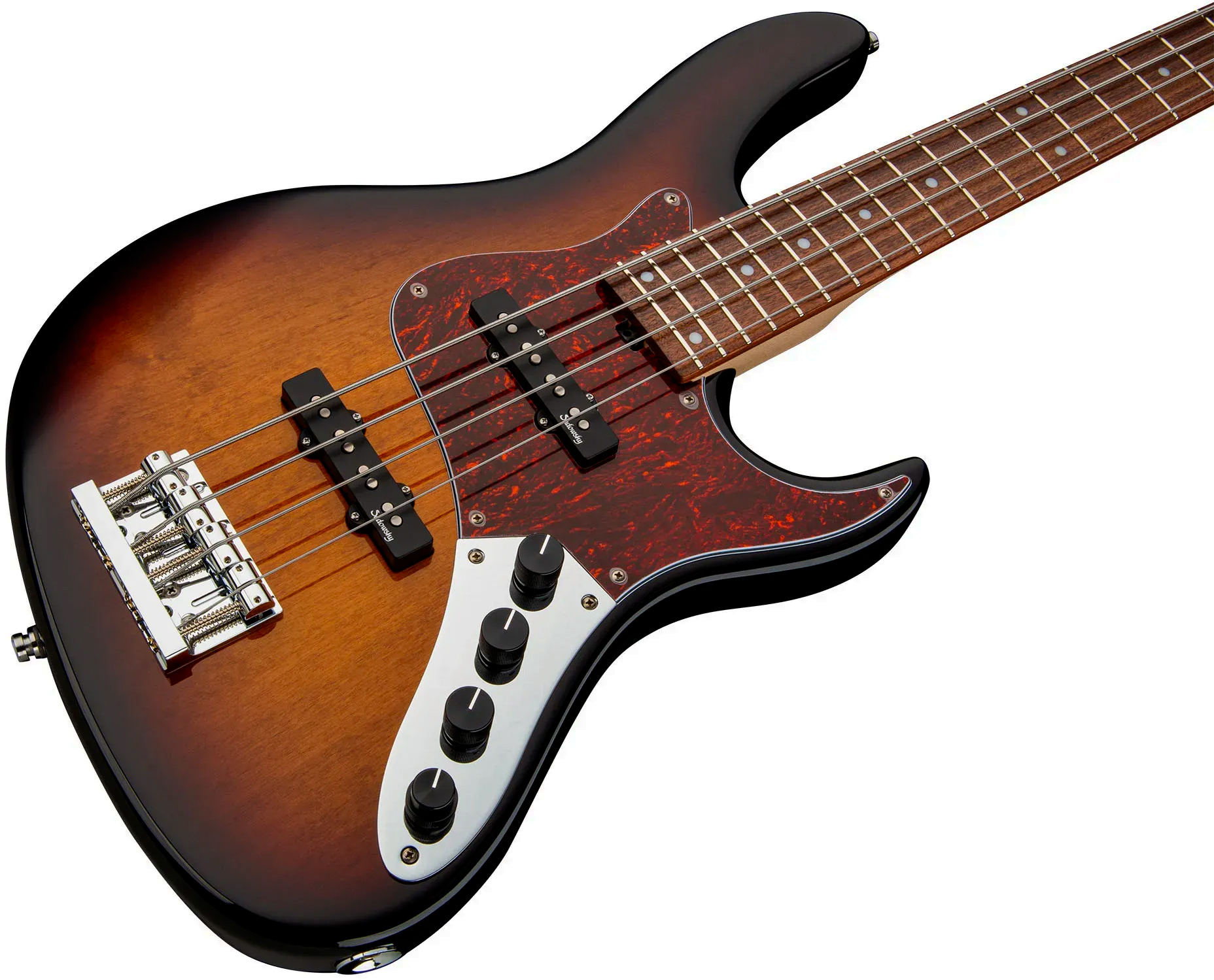 Sadowsky Vintage Jj Bass 24 Fret Alder 4c Metroline All Active Mor - '59 Burst Transparent - Basse Électrique Solid Body - Variation 2