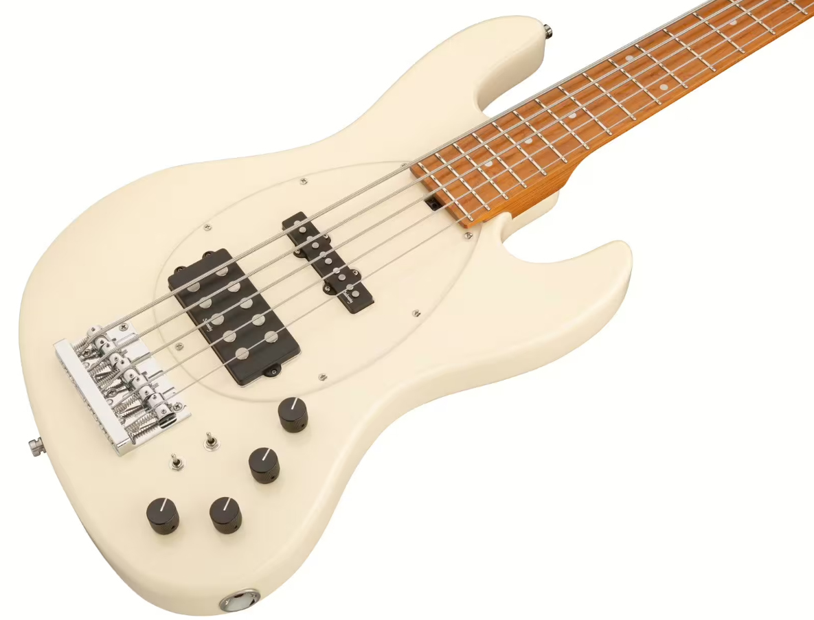 Sadowsky Vintage Mj Bass 21-fret Metroexpress 5c Mor - Olympic White - Basse Électrique Solid Body - Variation 2
