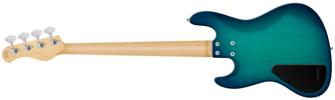 Sadowsky Vintage Mj Bass 21f Alder 4c Metroline All Active Mor - Bora Blue Burst Satin - Basse Électrique Solid Body - Variation 1
