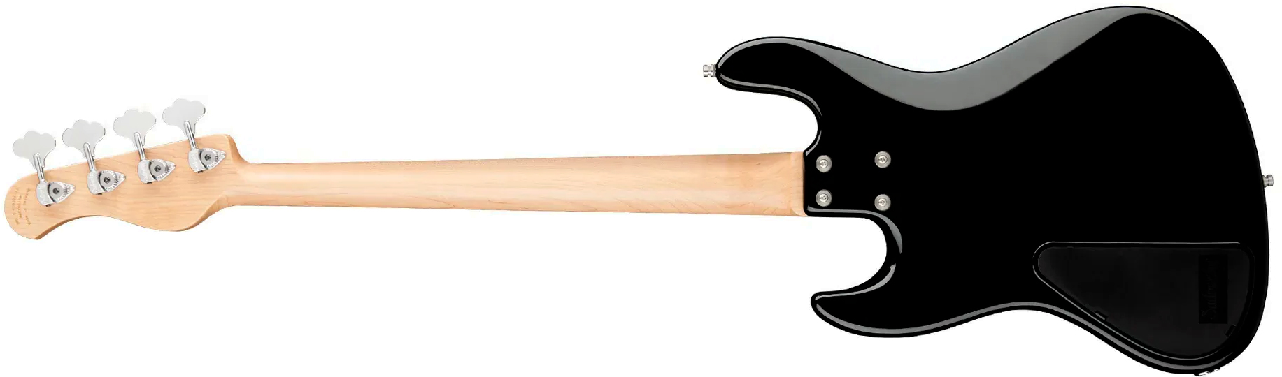 Sadowsky Vintage Mj Bass 21f Alder 4c Metroline All Active Mor - Solid Black - Basse Électrique Solid Body - Variation 1