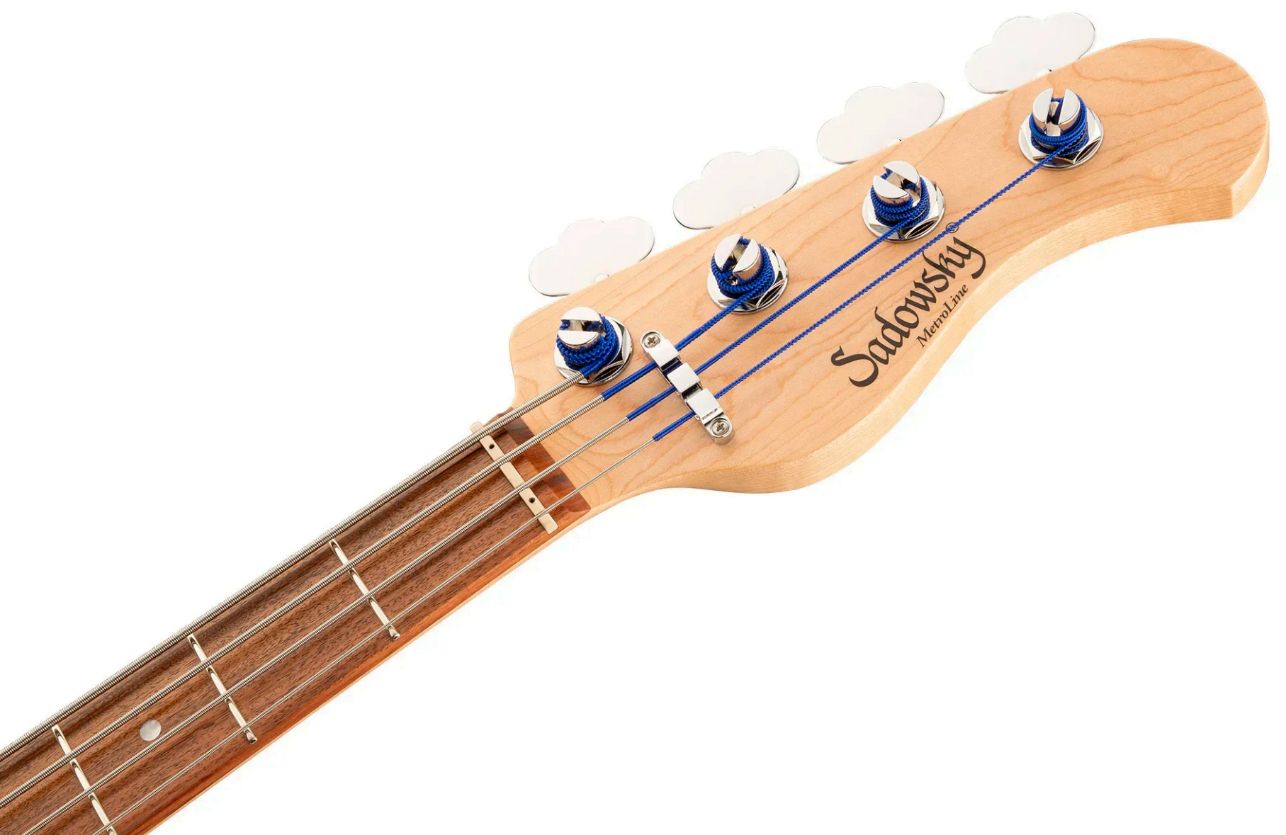 Sadowsky Vintage Mj Bass 21f Alder 4c Metroline All Active Mor - Bora Blue Burst Satin - Basse Électrique Solid Body - Variation 2