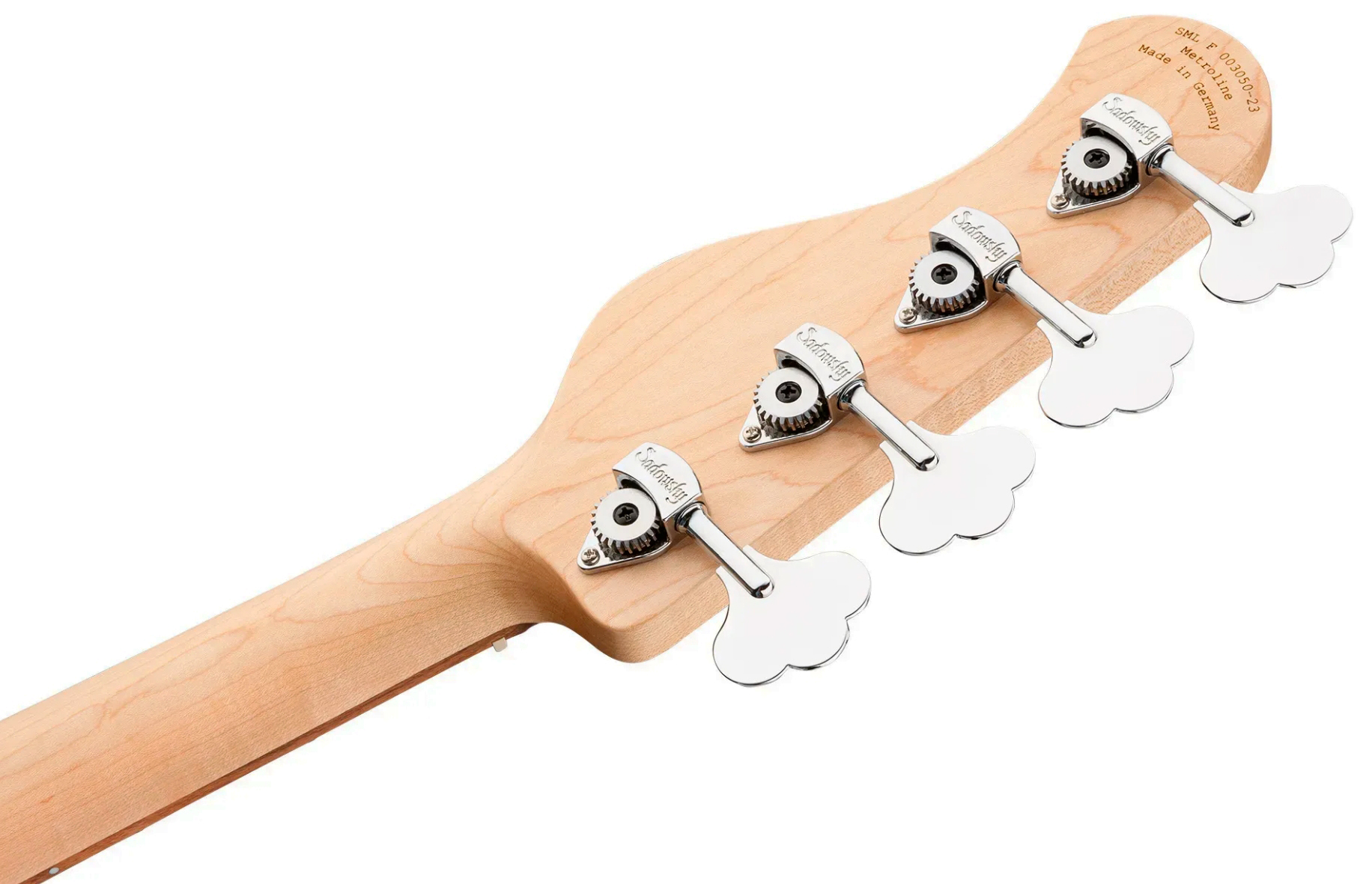 Sadowsky Vintage Mj Bass 21f Alder 4c Metroline All Active Mor - Dark Lake Placid Blue Metallic - Basse Électrique Solid Body - Variation 5