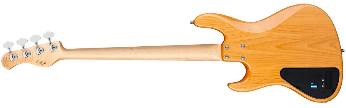 Sadowsky Will Lee 22-fret Alder 4c Metroline Signature All Active Mn - Natural Transparent Gloss - Basse Électrique Solid Body - Variation 1