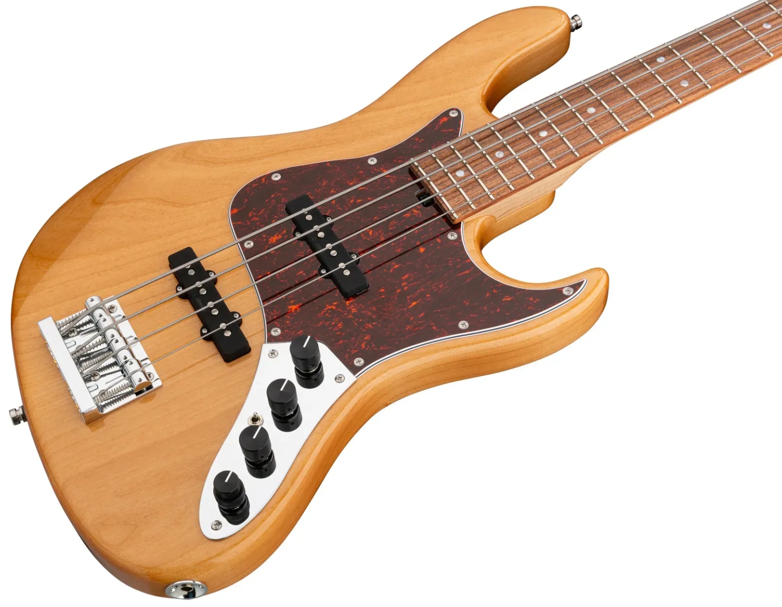 Sadowsky Will Lee 22-fret Alder 4c Metroline Signature All Active Mn - Natural Transparent Gloss - Basse Électrique Solid Body - Variation 2