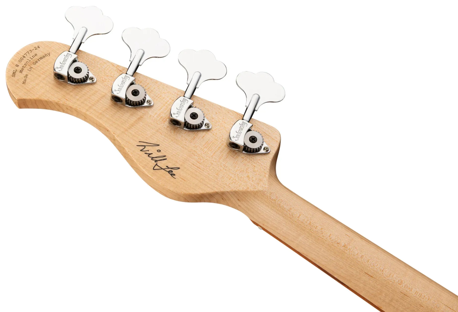 Sadowsky Will Lee 22-fret Alder 4c Metroline Signature All Active Mn - Natural Transparent Gloss - Basse Électrique Solid Body - Variation 5