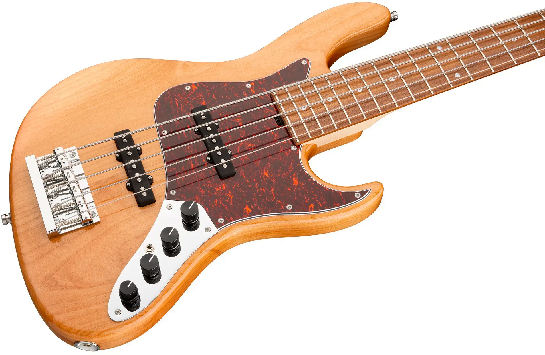 Sadowsky Will Lee 22-fret Alder 5c Metroline Signature All Active Mor - Natural Transparent - Basse Électrique Solid Body - Variation 2