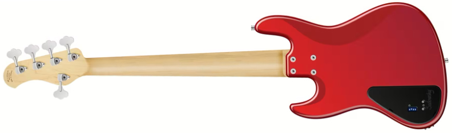 Sadowsky Will Lee 22-fret Ash 5c Metroline Signature All Active Mn - Solid Candy Apple Red Metallic - Basse Électrique Solid Body - Variation 1