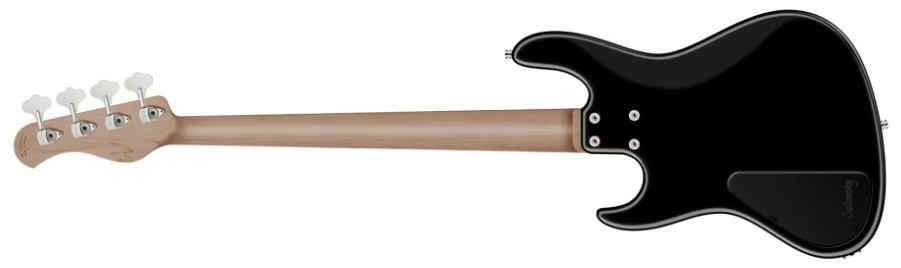 Sadowsky Will Lee 22-fret Metroexpress Signature Active Mor - Solid Black - Basse Électrique Solid Body - Variation 1