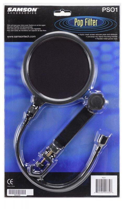 Filtre antipop et antibruit micro Samson PS01