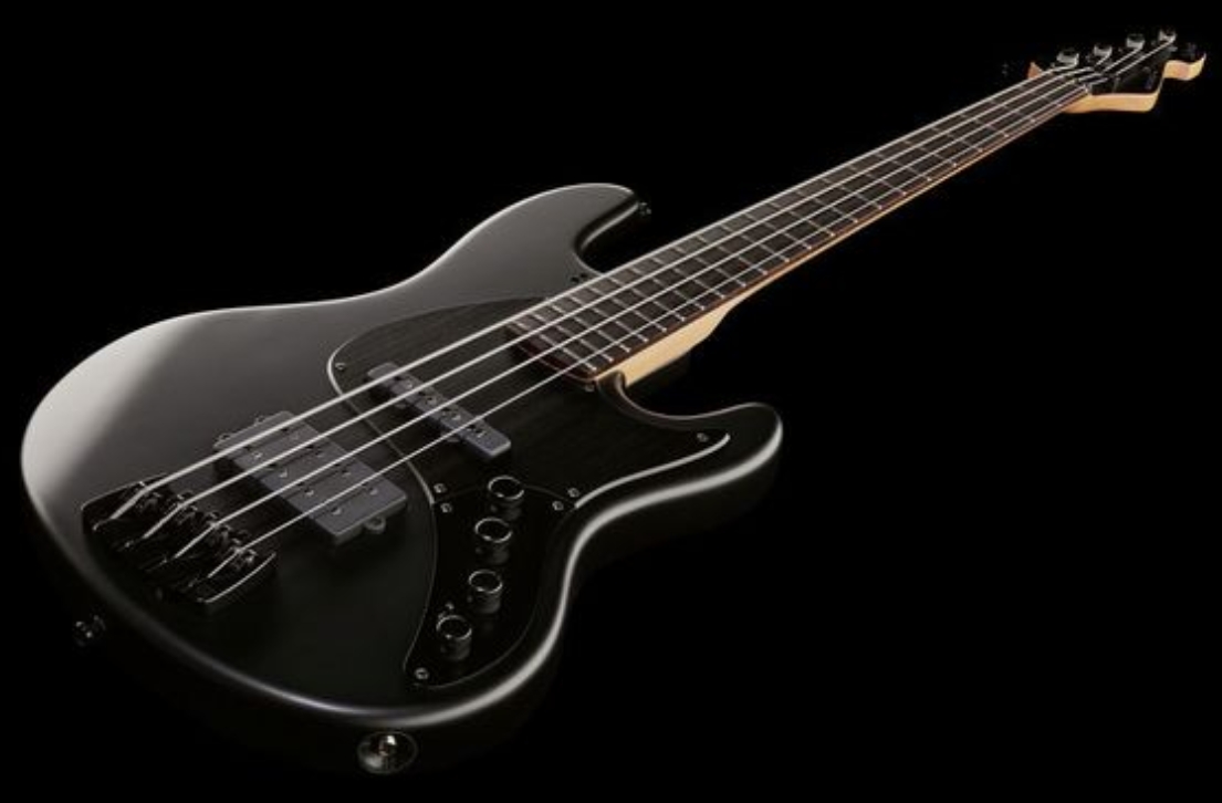 Sandberg California Tm4 Nighthawk All Active Pf - Matt Black - Basse Électrique Solid Body - Variation 1