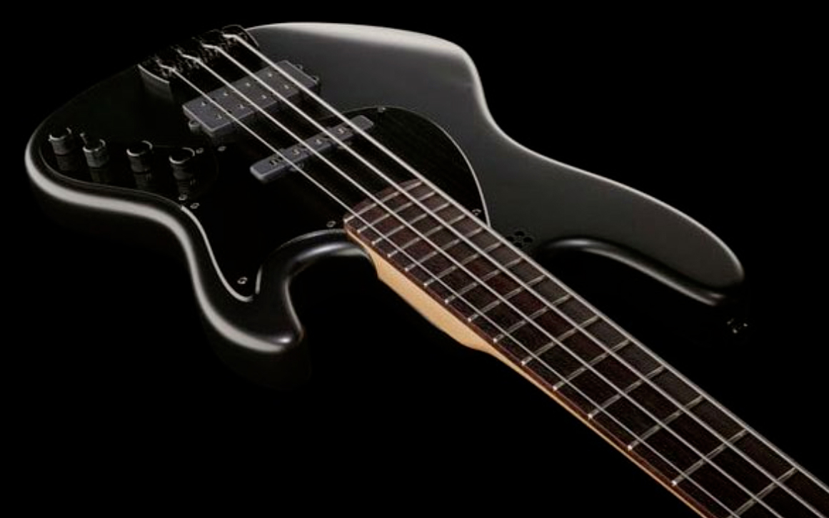 Sandberg California Tm4 Nighthawk All Active Pf - Matt Black - Basse Électrique Solid Body - Variation 3