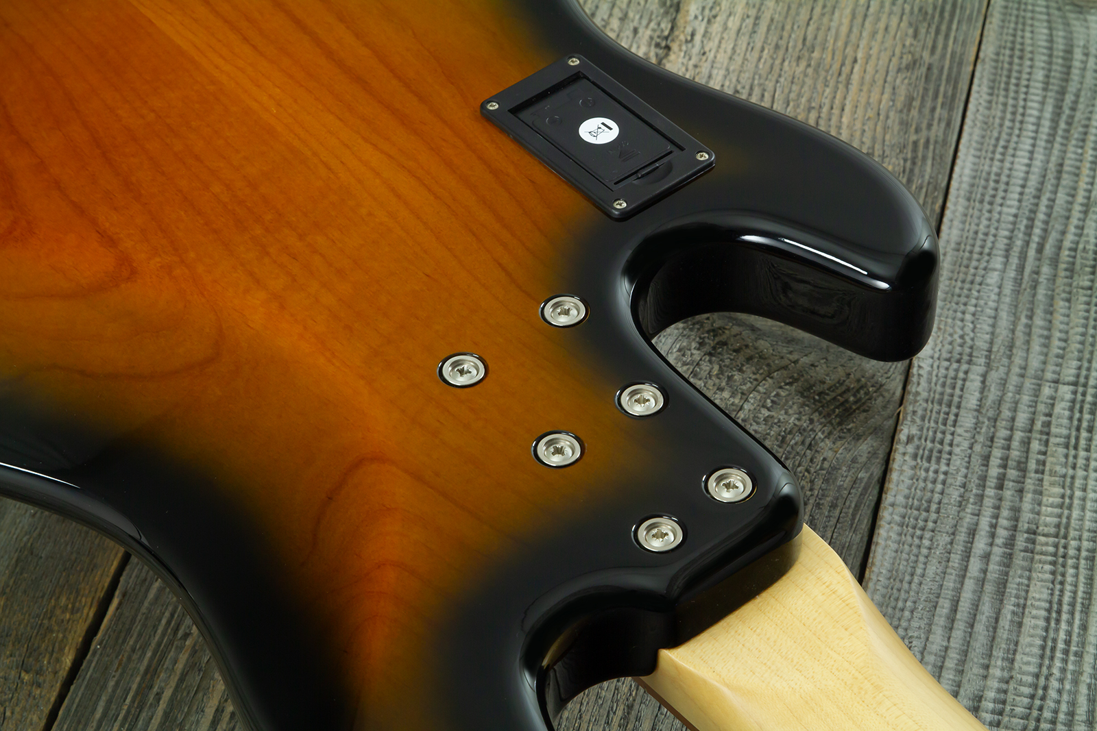 Sandberg California Tm4 Sl Abalone Dots Superlight 4c All Active Pf - Tobacco Sunburst - Basse Électrique Solid Body - Variation 6