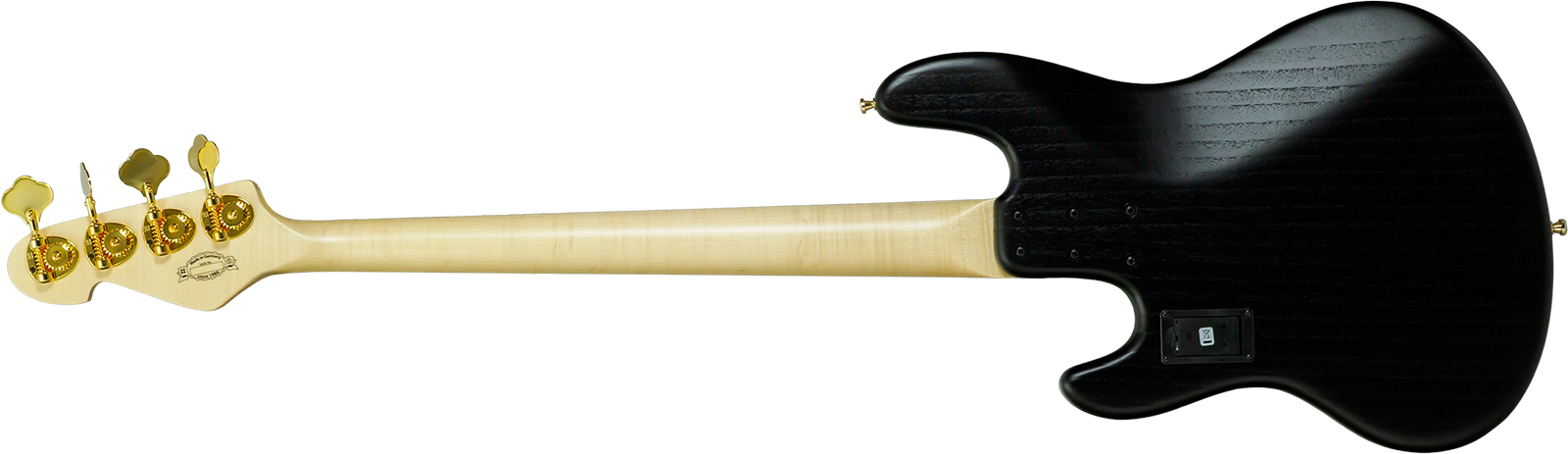 Sandberg California Tm4 Sl Superlight Gh 4c All Active Pf - Highgloss Black W. Matched Headstock - Basse Électrique Solid Body - Variation 2