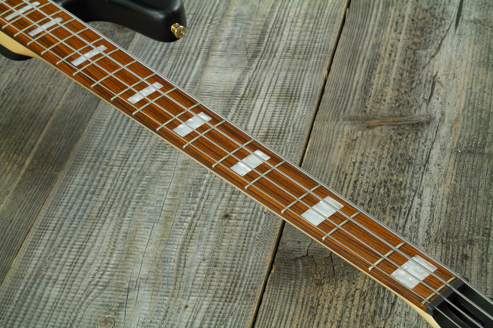 Sandberg California Tm4 Sl Superlight Gh 4c All Active Pf - Highgloss Black W. Matched Headstock - Basse Électrique Solid Body - Variation 6