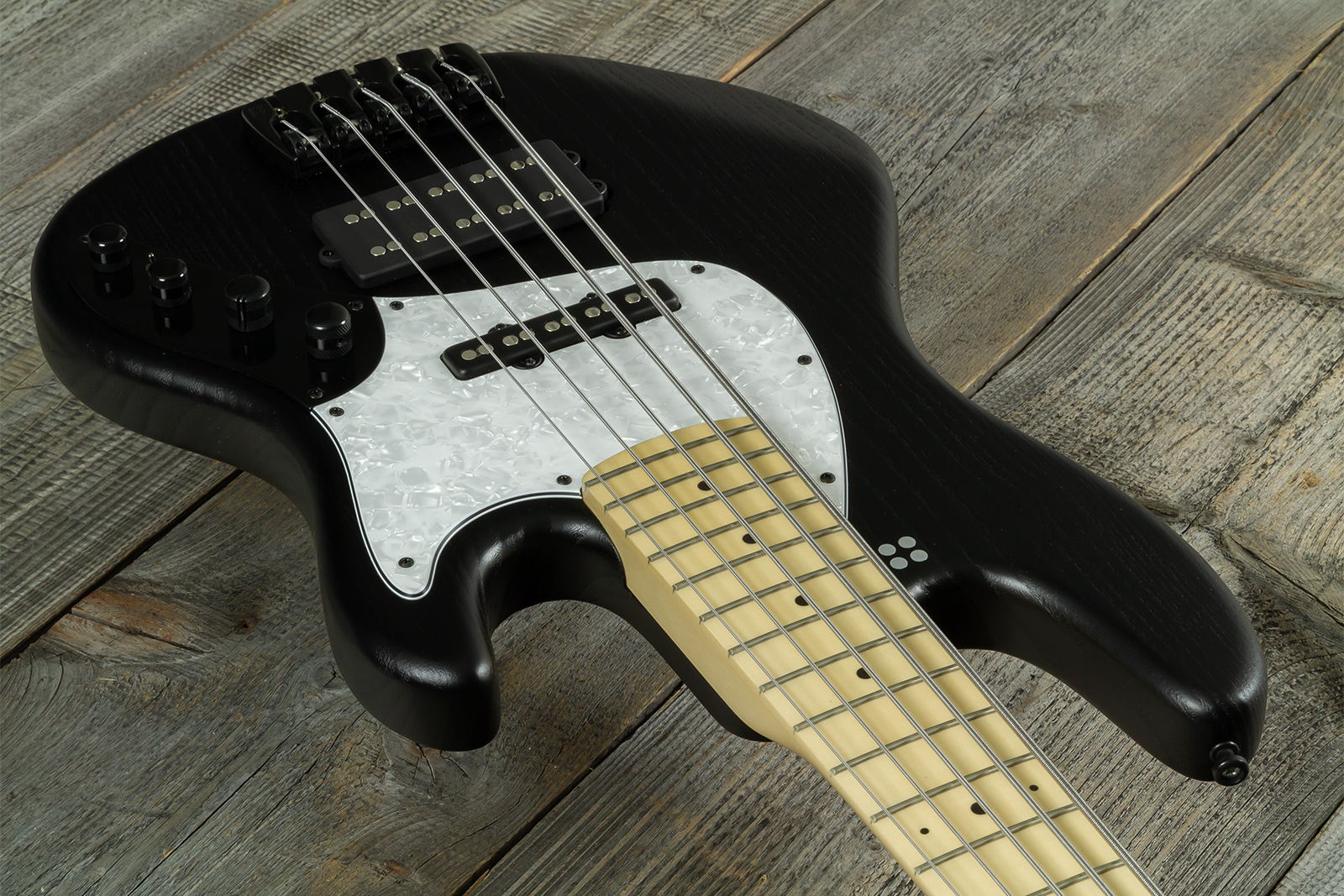 Sandberg California Tm5 Sl Superlight 5c All Active Mn #49436 - Black Matt - Basse Électrique Solid Body - Variation 2