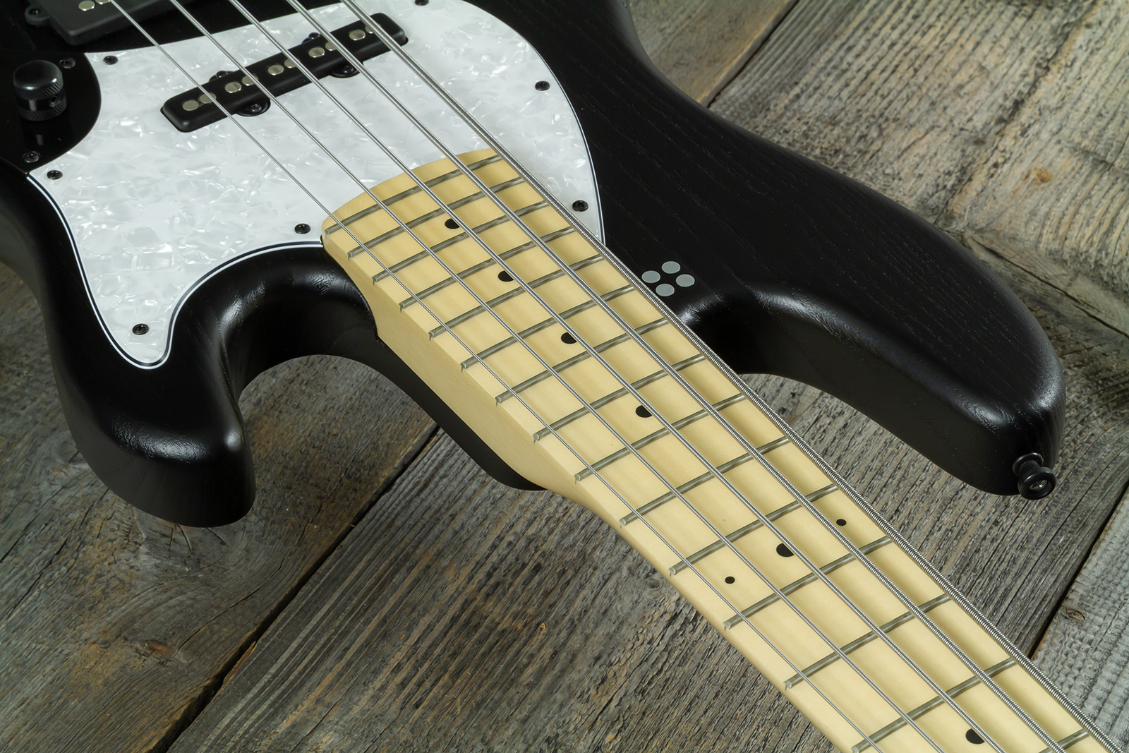 Sandberg California Tm5 Sl Superlight 5c All Active Mn #49436 - Black Matt - Basse Électrique Solid Body - Variation 4