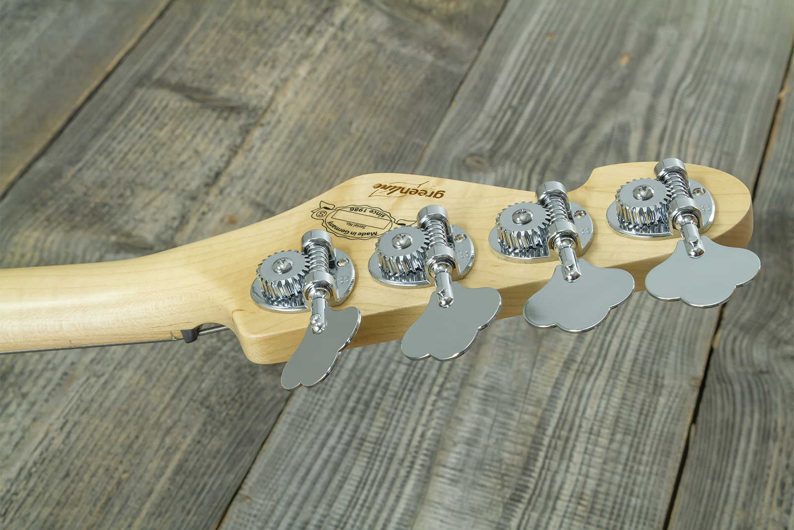 Sandberg California Tt Short Scale Active Mn - Highgloss Creme - Basse Électrique Solid Body - Variation 10