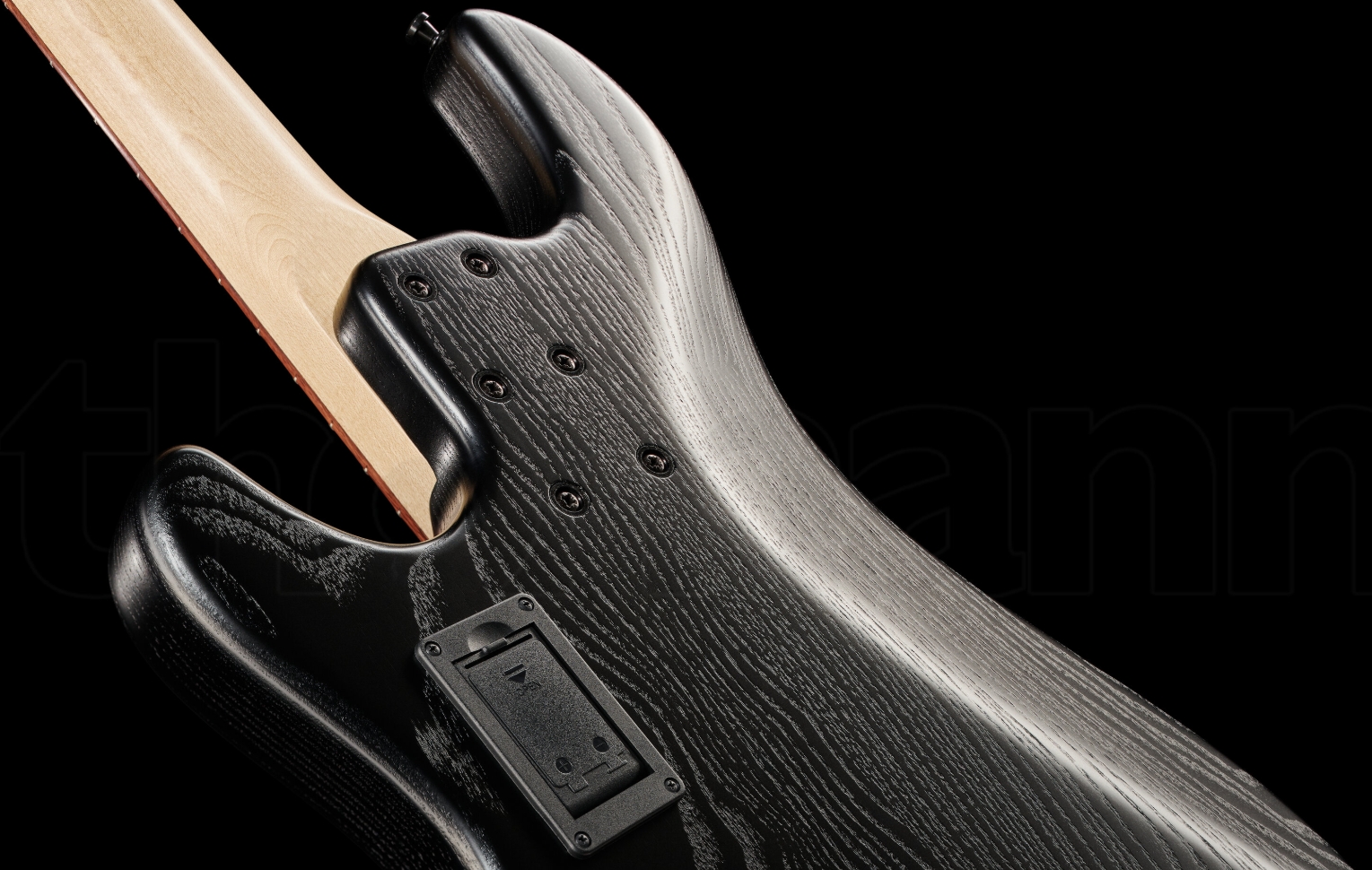 Sandberg California Vm4 White Dots All 4c Active Rw - Highgloss Black - Basse Électrique Solid Body - Variation 3