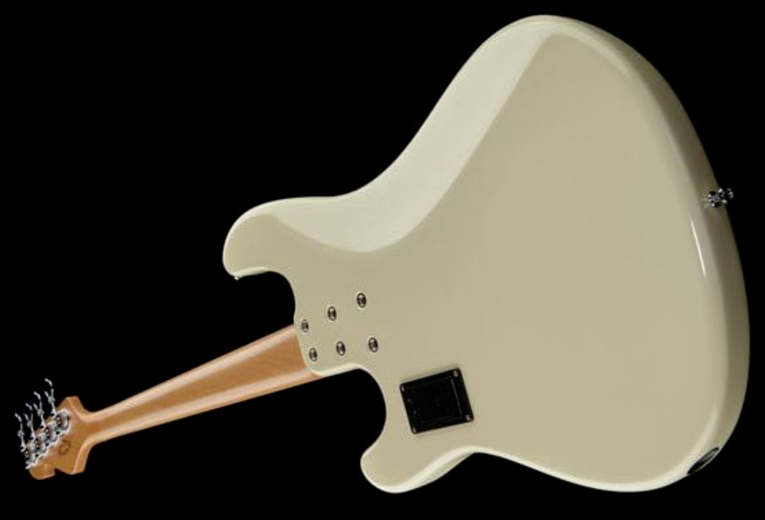 Sandberg California Vm4 White Dots All 4c Active Rw - Highgloss Creme - Basse Électrique Solid Body - Variation 5