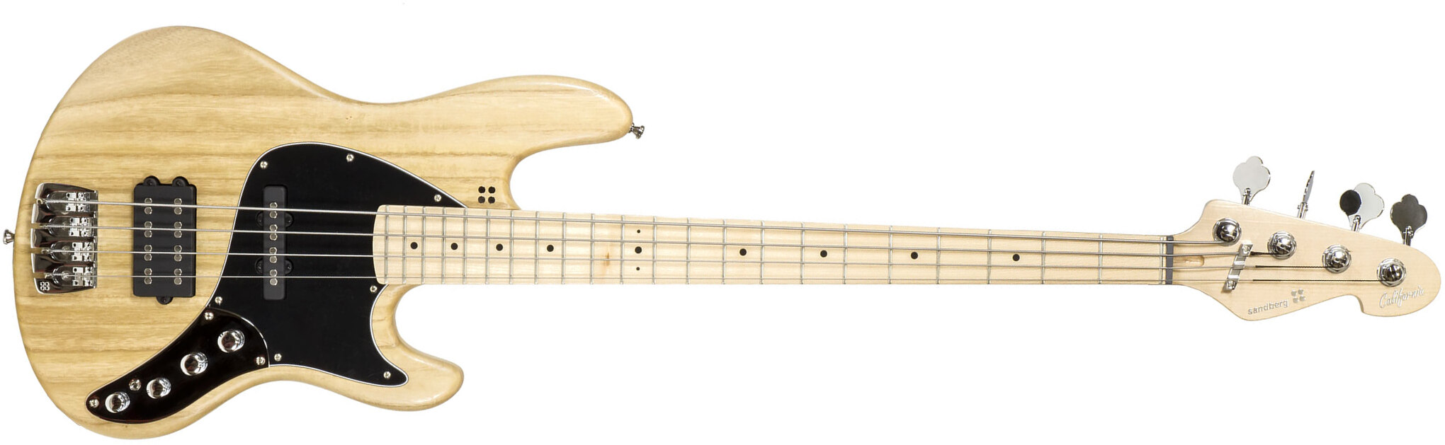 Sandberg California Tm4 Sl Superlight Black Dots 4c All Active Mn - Natural - Basse Électrique Solid Body - Main picture