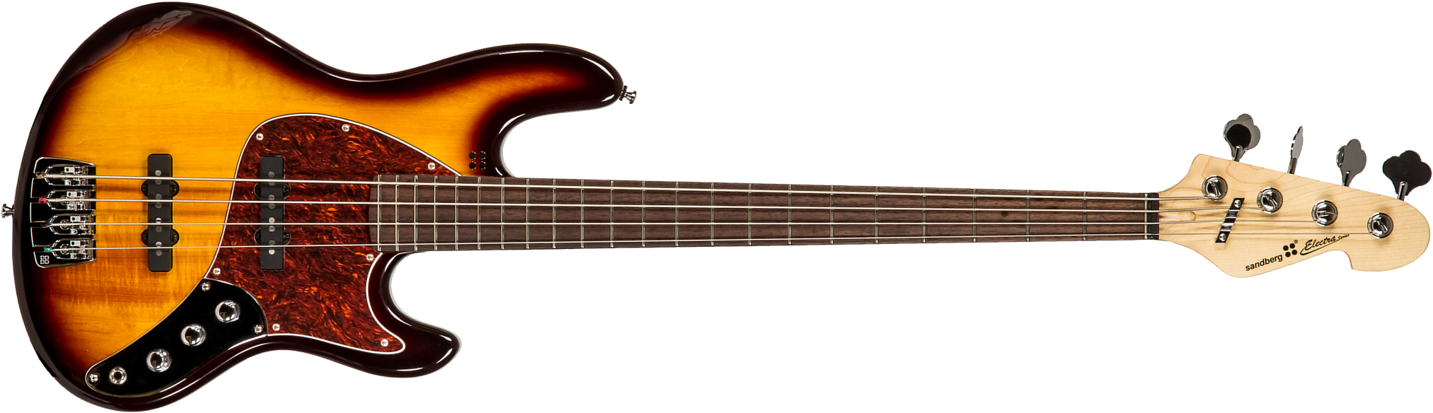 Sandberg Electra Bass Tt 4 Active Rw - Tobacco Sunburst - Basse Électrique Solid Body - Main picture