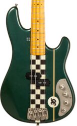 Basse électrique solid body Sandberg                       California II VS4 35th Anniversary - Soft aged british racing green