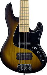 Basse électrique solid body Sandberg                       California TM SL Superlight #50318 (5-String) - Matt Tobacco Sunburst