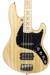 Basse électrique solid body Sandberg California TM4 SL Superlight (Black Dots, MN) - natural