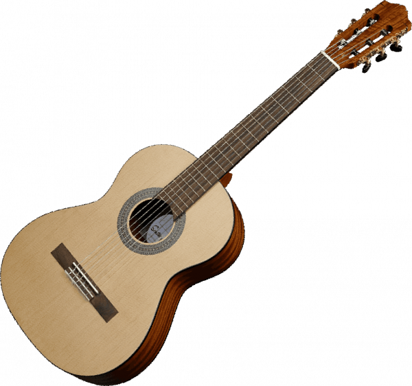 Guitare classique format 4/4 Santos y mayor GSM 7 4/4 - Natural