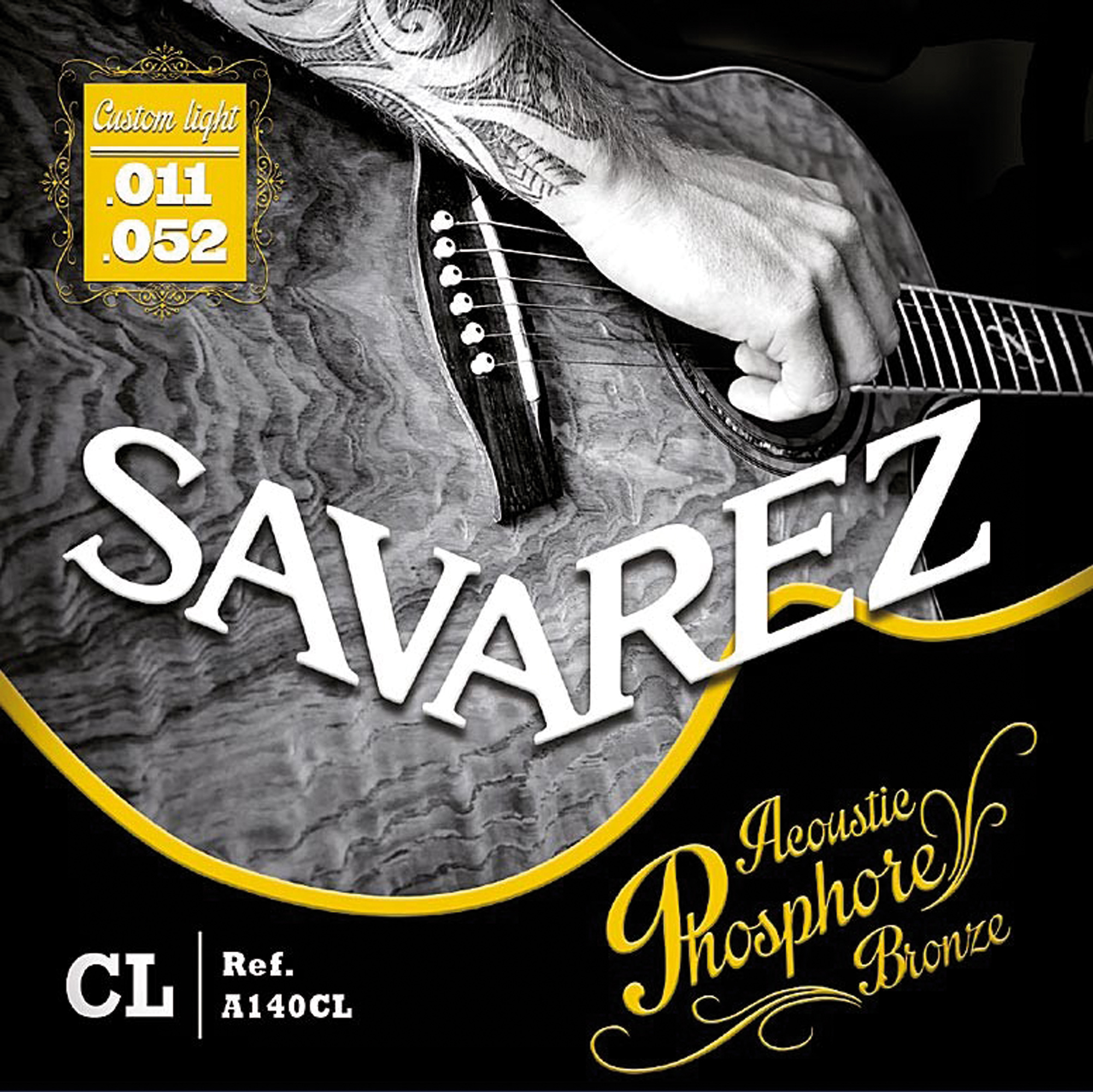 Savarez A140cl Phosphore Bronze 11-15-22-32-42-52 - Cordes Guitare Acoustique - Main picture