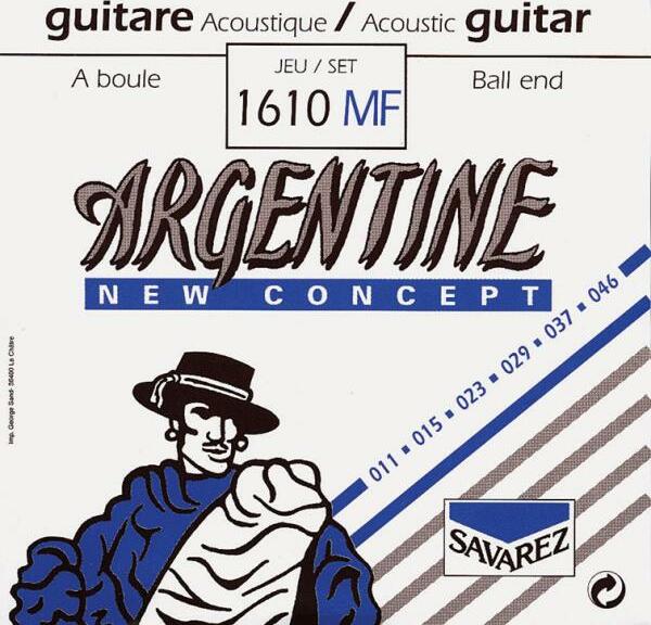 Savarez Jeu De 6 Cordes Classic 1610mf Argentine Light 11-46 - Cordes Guitare Acoustique - Main picture