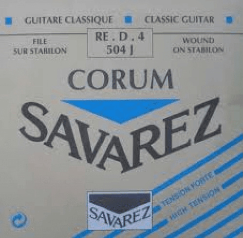 Savarez Re-4 Bleu File Argente - Cordes Guitare Classique Nylon - Main picture