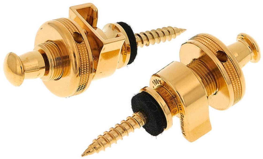 Strap lock Schaller S-Locks Pair - Gold