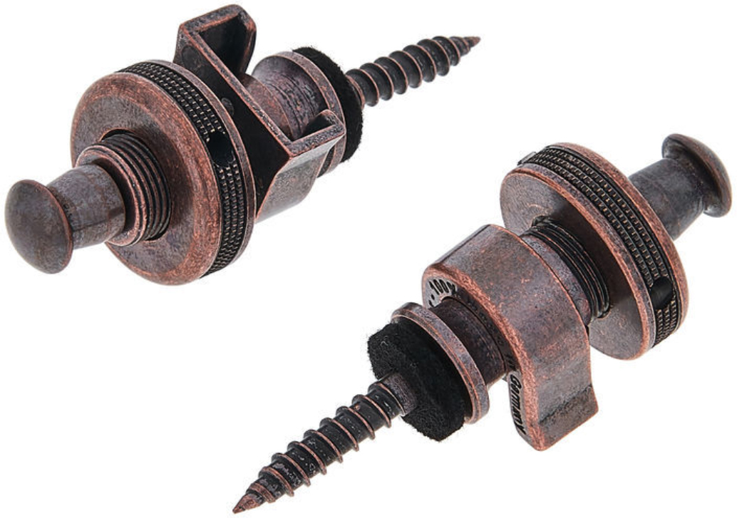 Schaller S-locks Paire Vintage Copper - Strap Lock - Main picture