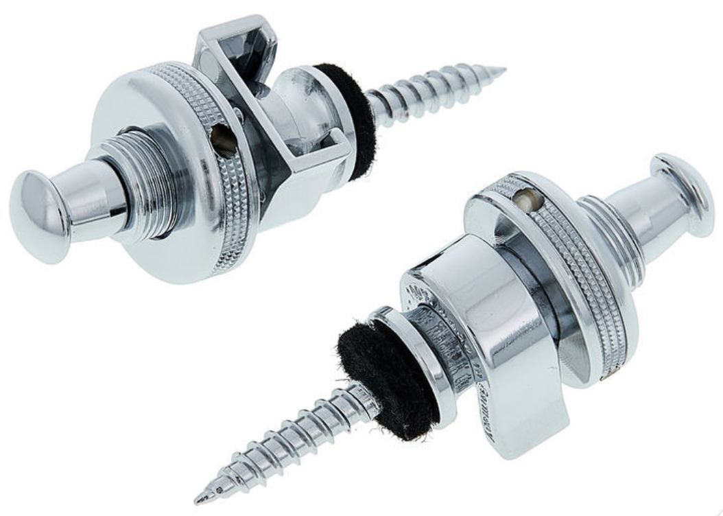 Strap lock Schaller SLocks Pair Chrome