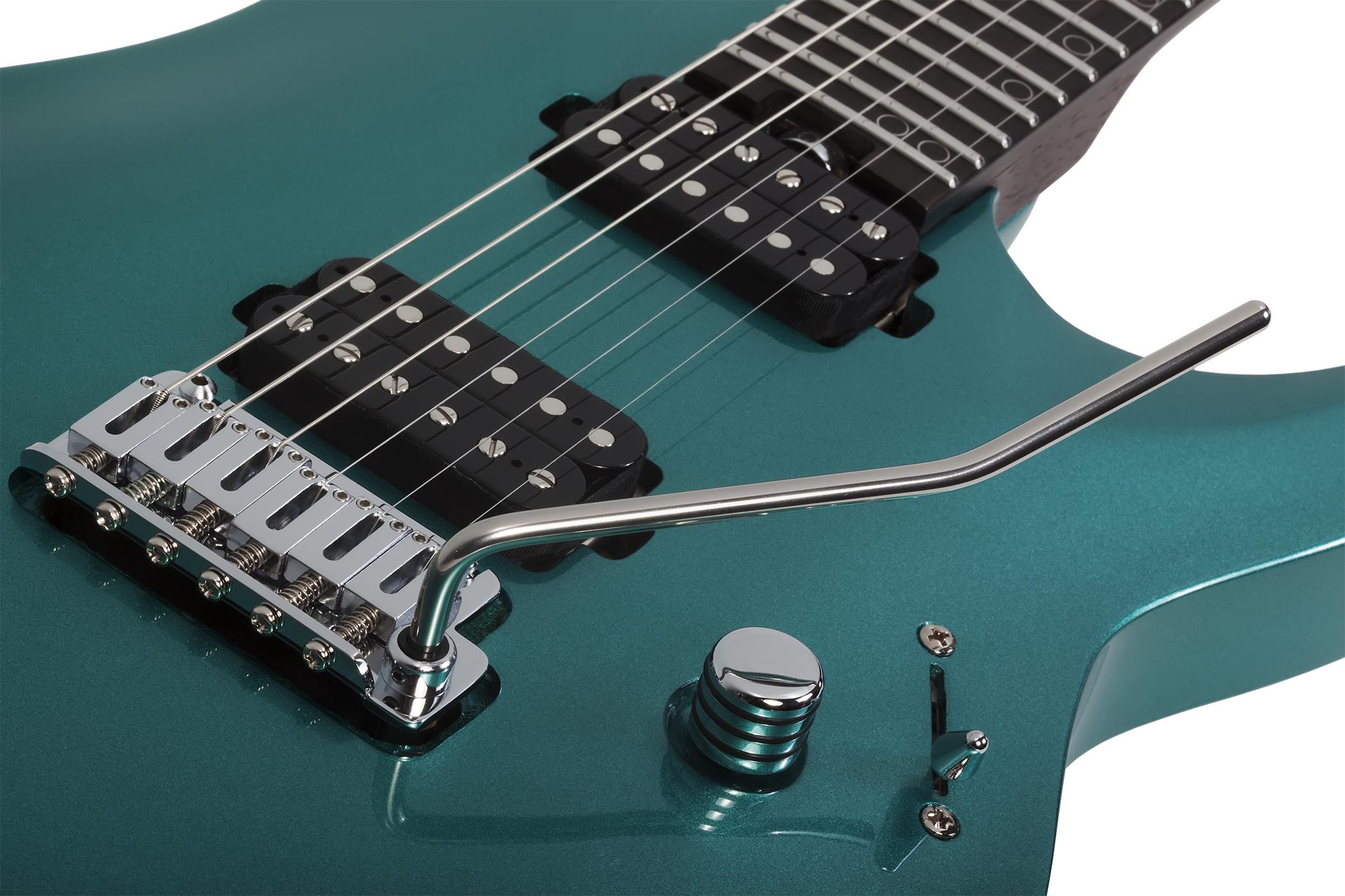 Schecter Aaron Marshall Am-6 Signature 2h Trem Eb - Artic Jade - Guitare Électrique Forme Str - Variation 4