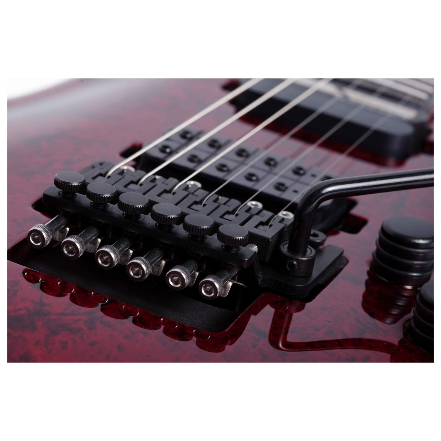 Schecter Apocalypse C-1 Fr S 2h Sustainiac - Red Reign - Guitare Électrique Double Cut - Variation 3