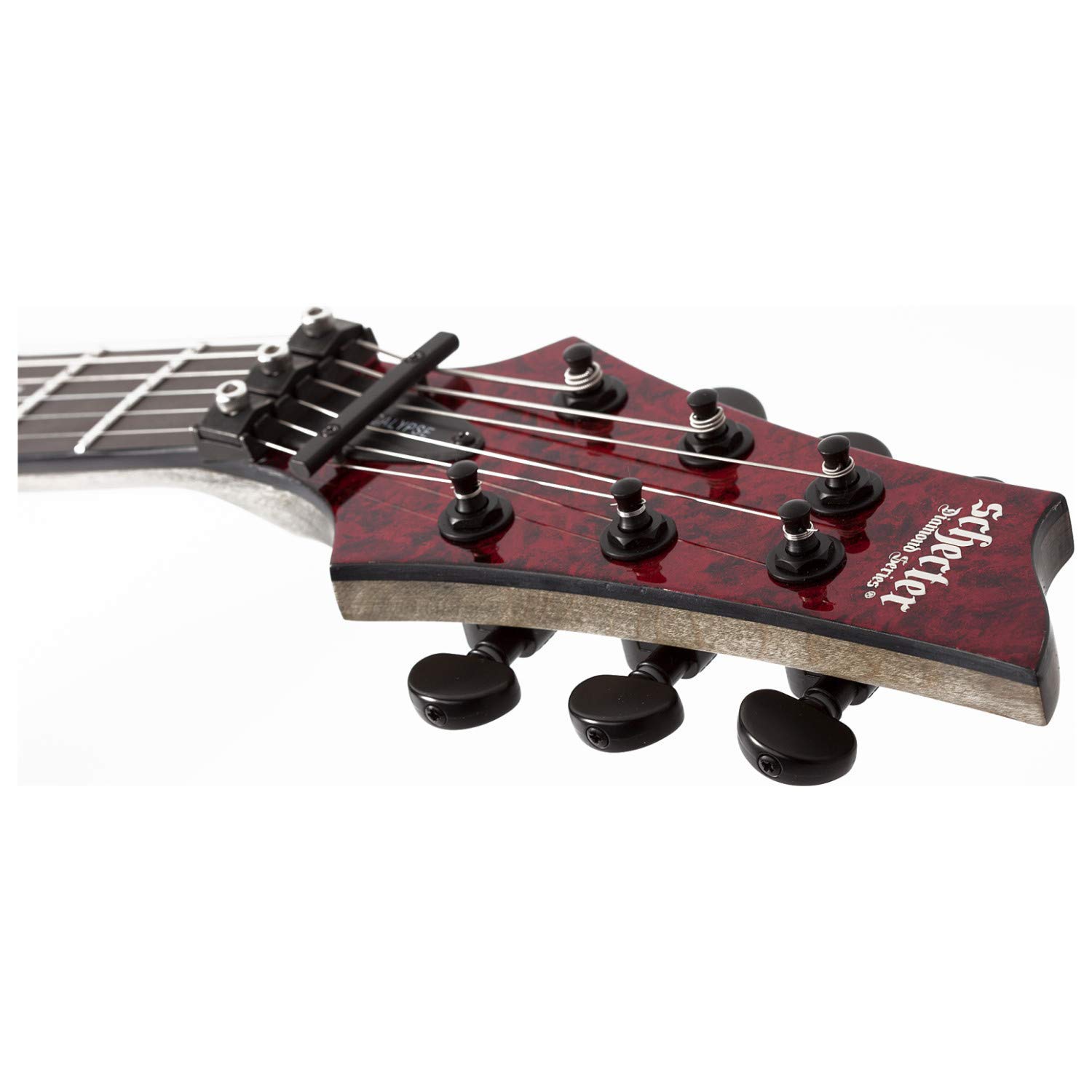 Schecter Apocalypse C-1 Fr S 2h Sustainiac - Red Reign - Guitare Électrique Double Cut - Variation 4