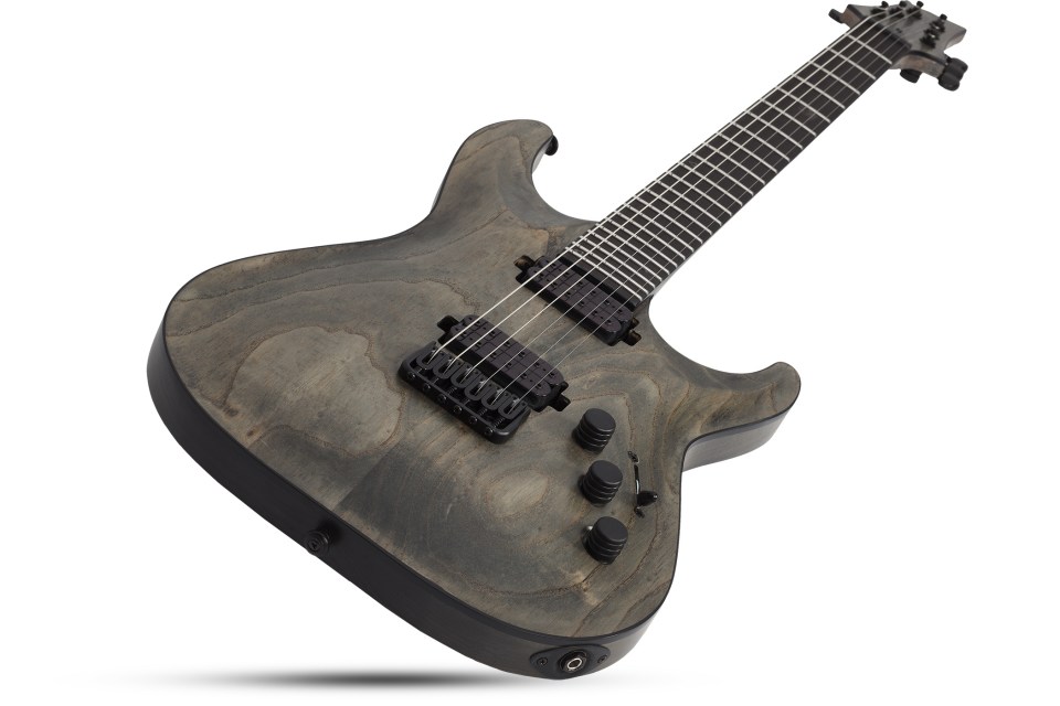 Schecter Apocalypse C-1 2h Ht Eb - Rusty Grey - Guitare Électrique Forme Str - Variation 1