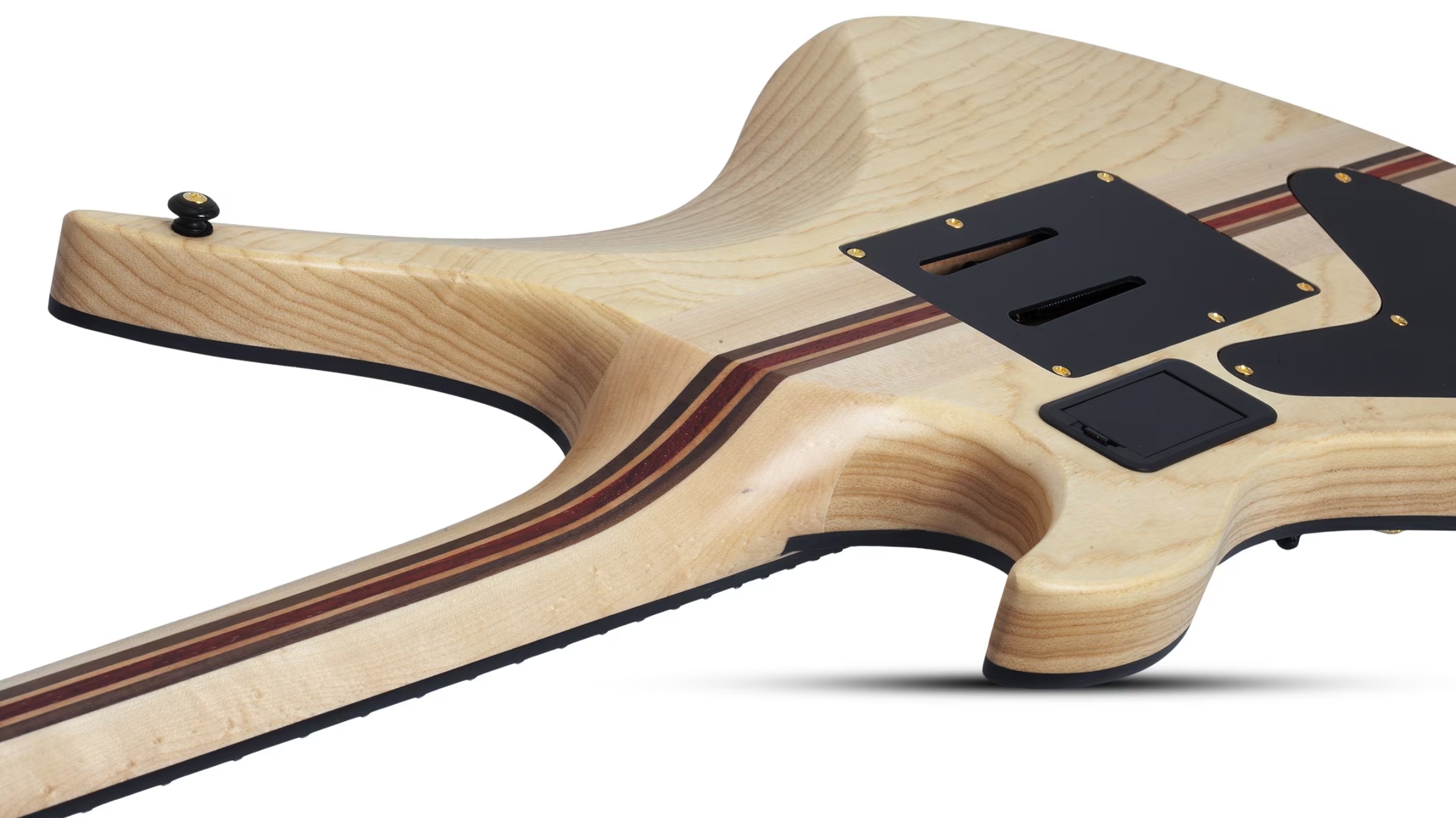 Schecter Avenger Fr-s 50th Ann. Lh Gaucher 2h Sustainiac Fr Eb - 50th Gold Burst - Guitare Électrique MÉtal - Variation 7