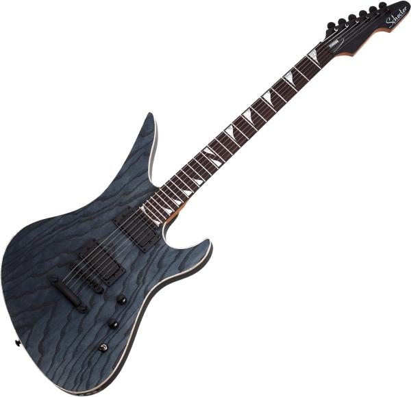 Schecter Avenger Standard - charcoal satin Metal electric guitar