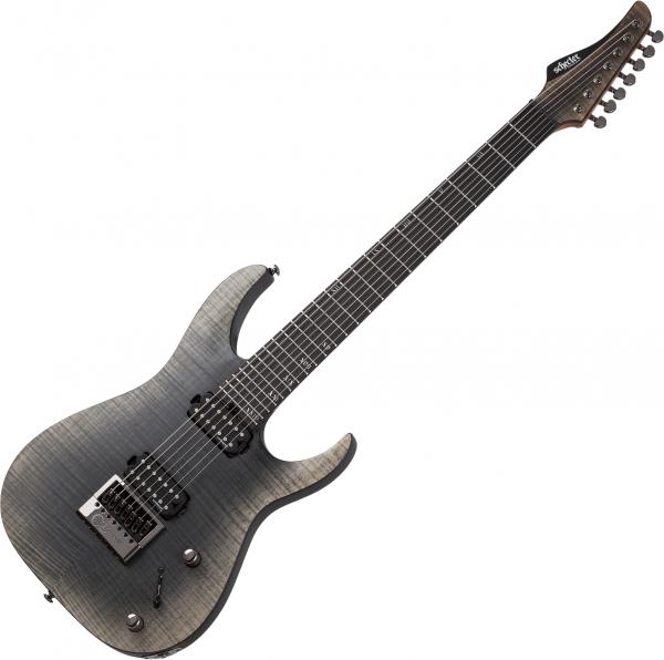 Schecter Banshee Mach-7 Evertune - fallout burst 7 string