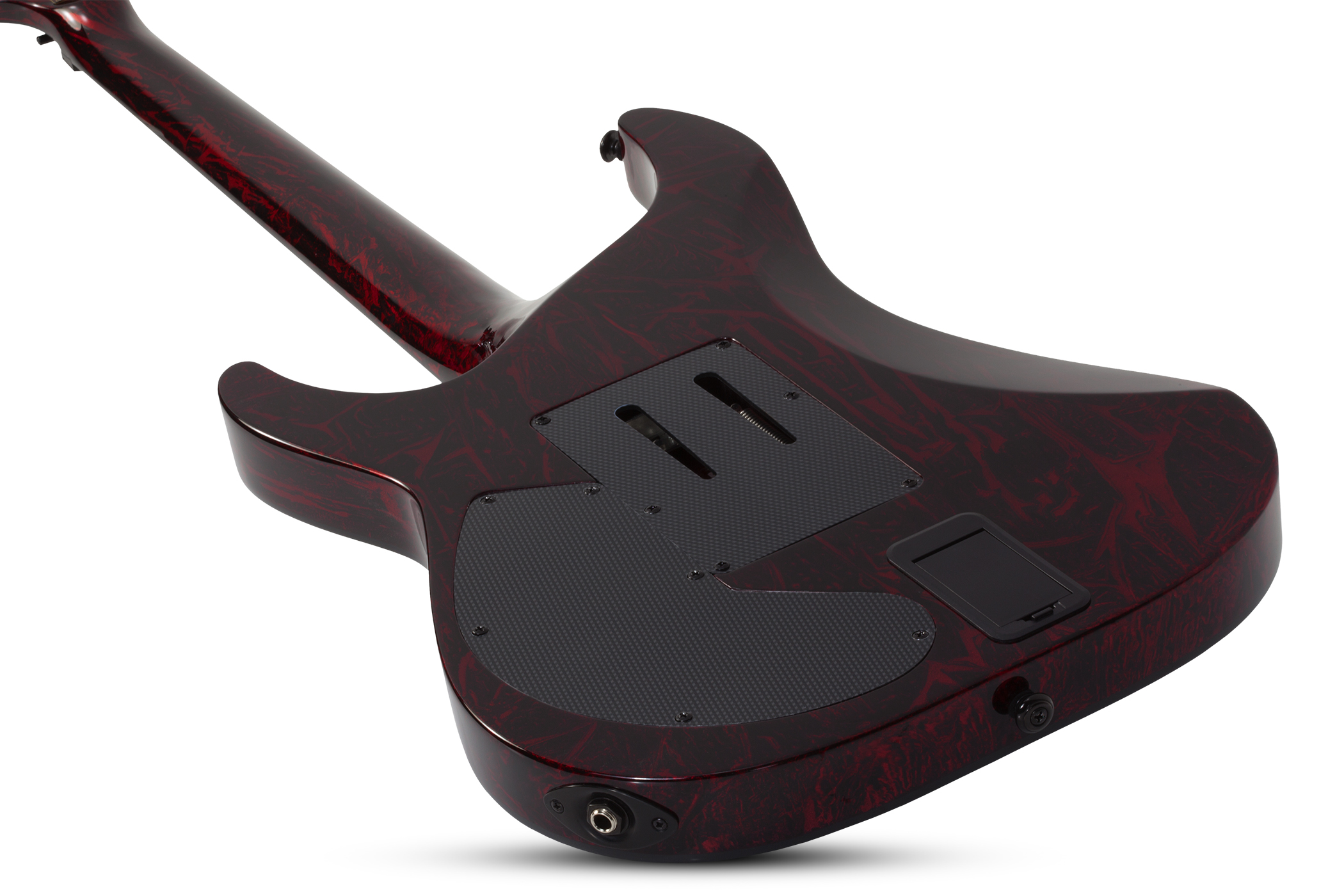 Schecter C-1 Fr  S Silver Mountain 2h Sustainiac Ht Eb - Blood Moon - Guitare Électrique Forme Str - Variation 2