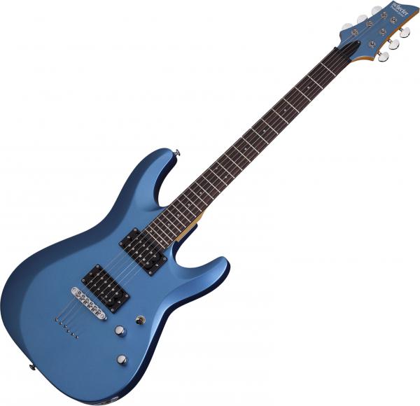 Schecter C-6 Deluxe - satin metallic light blue Str shape Schecter C-6 Deluxe - satin metallic light blue Str shape