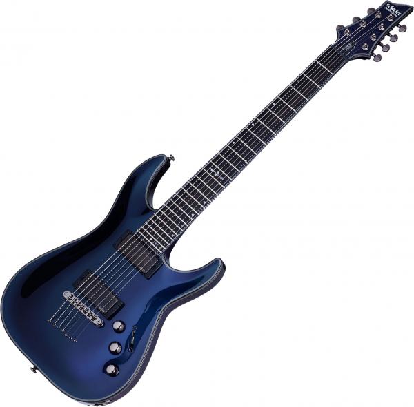 Schecter Hellraiser Hybrid C-7 - ultra violet Solid body electric 
