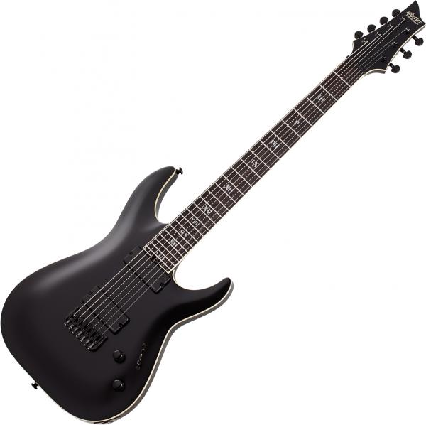 Schecter C-7 SLS Evil Twin - satin black Solid body electric guitar