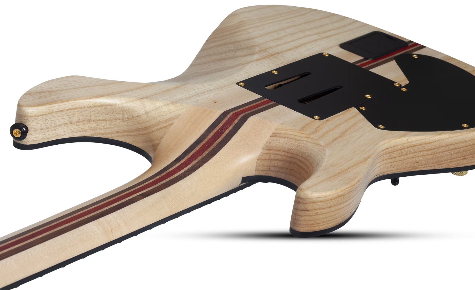 Schecter C1 Fr-s 50th Ann. Lh 2h Sustainiac Eb - 50th Gold Burst - Guitare Électrique MÉtal - Variation 8