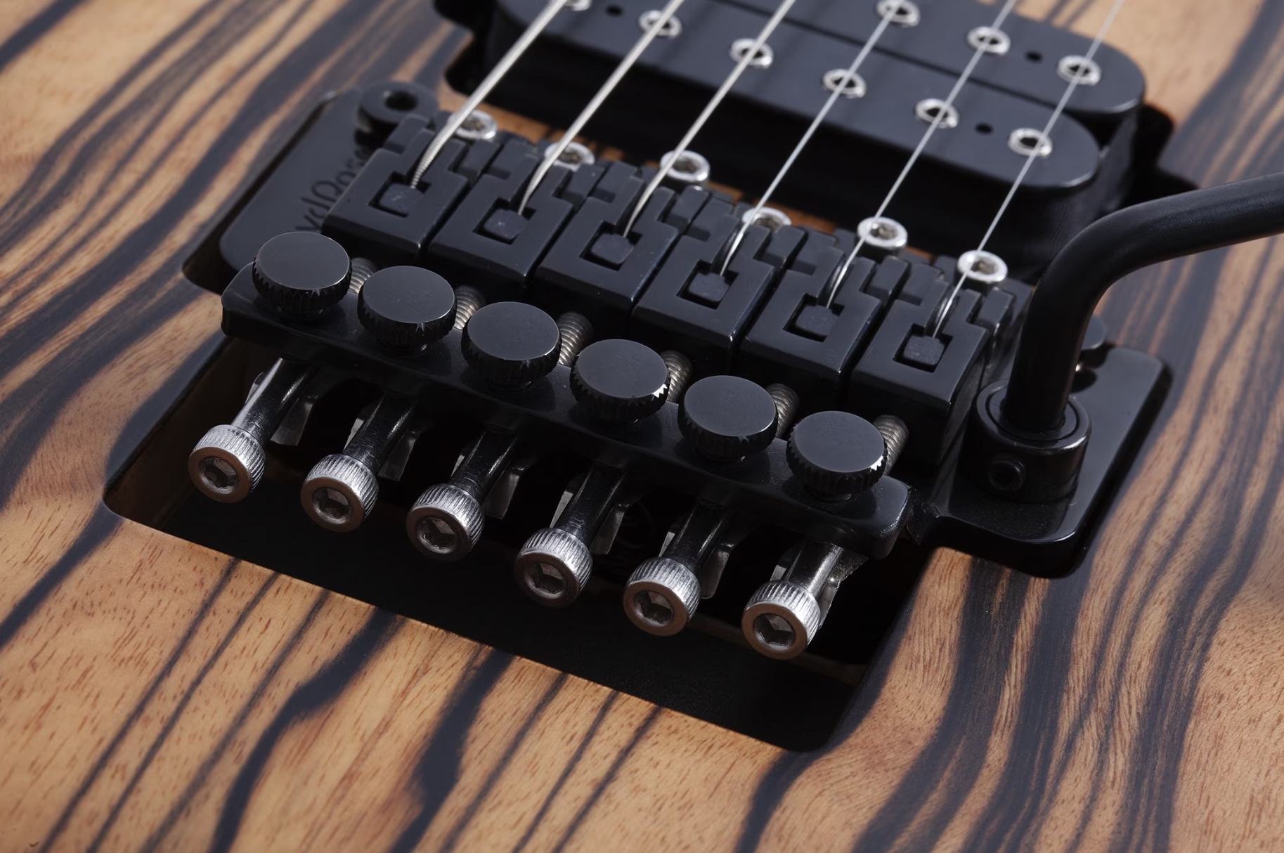 Schecter C1 Fr-s Pale Moon 2h Sustainac Fr Ric - Natural Satin Black Burst - Guitare Électrique Forme Str - Variation 4