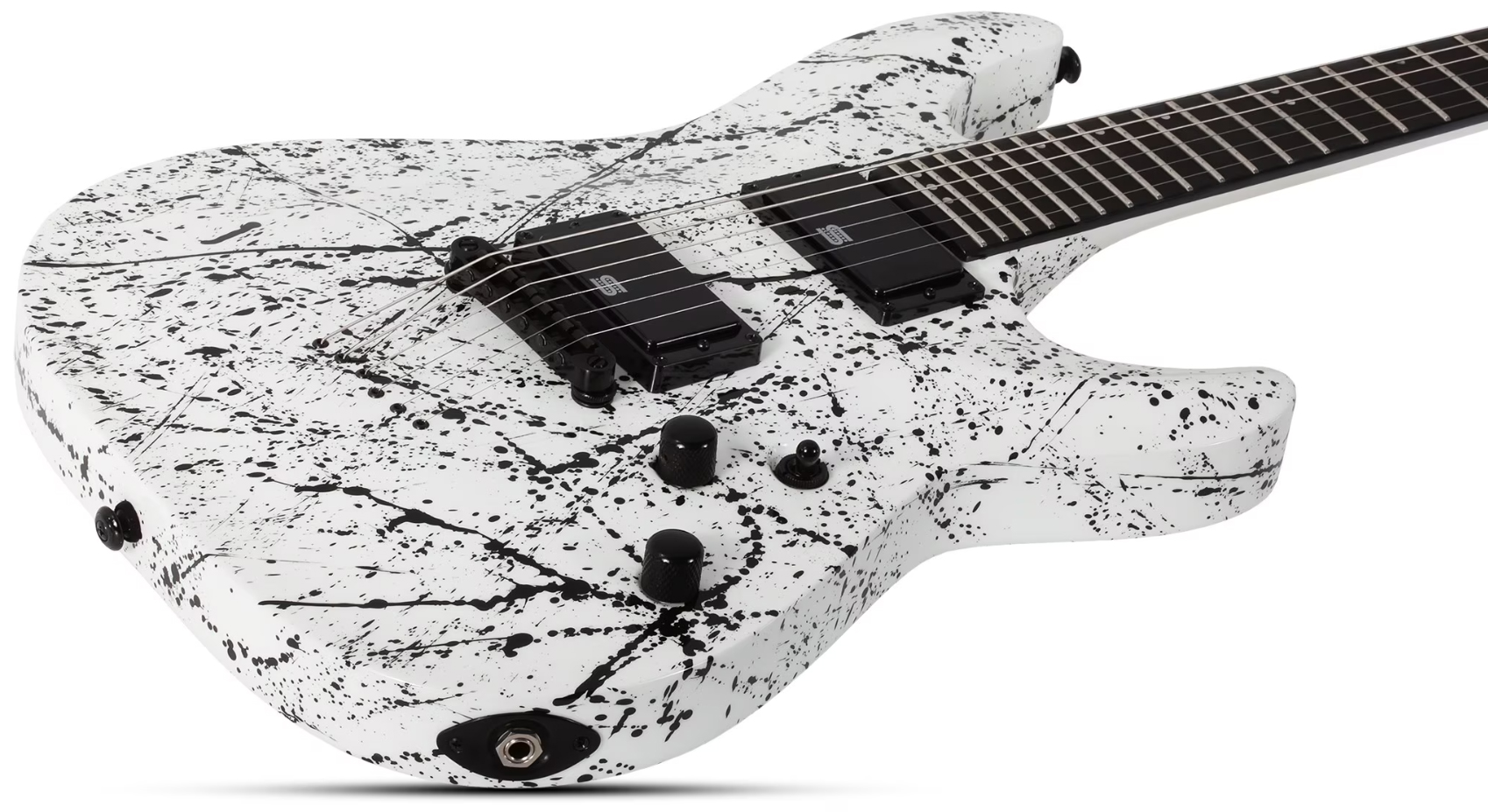Schecter C1 Ink Bomb 2h Seymour Duncan Ht Eb - Ink Bomb - Guitare Électrique MÉtal - Variation 2