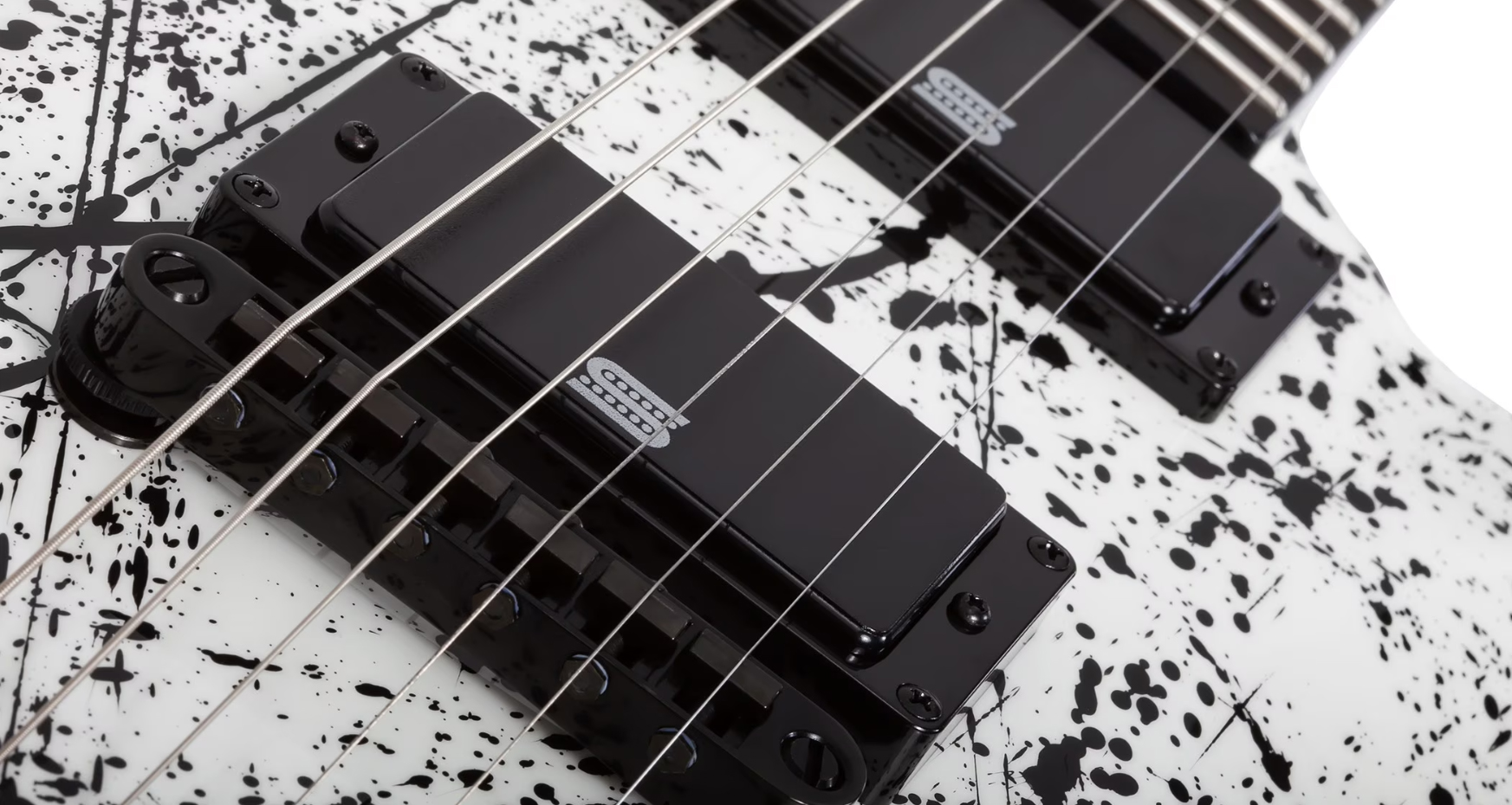 Schecter C1 Ink Bomb 2h Seymour Duncan Ht Eb - Ink Bomb - Guitare Électrique MÉtal - Variation 3